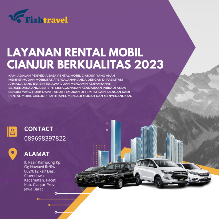 Layanan Rental Mobil Cianjur Berkualitas 2023