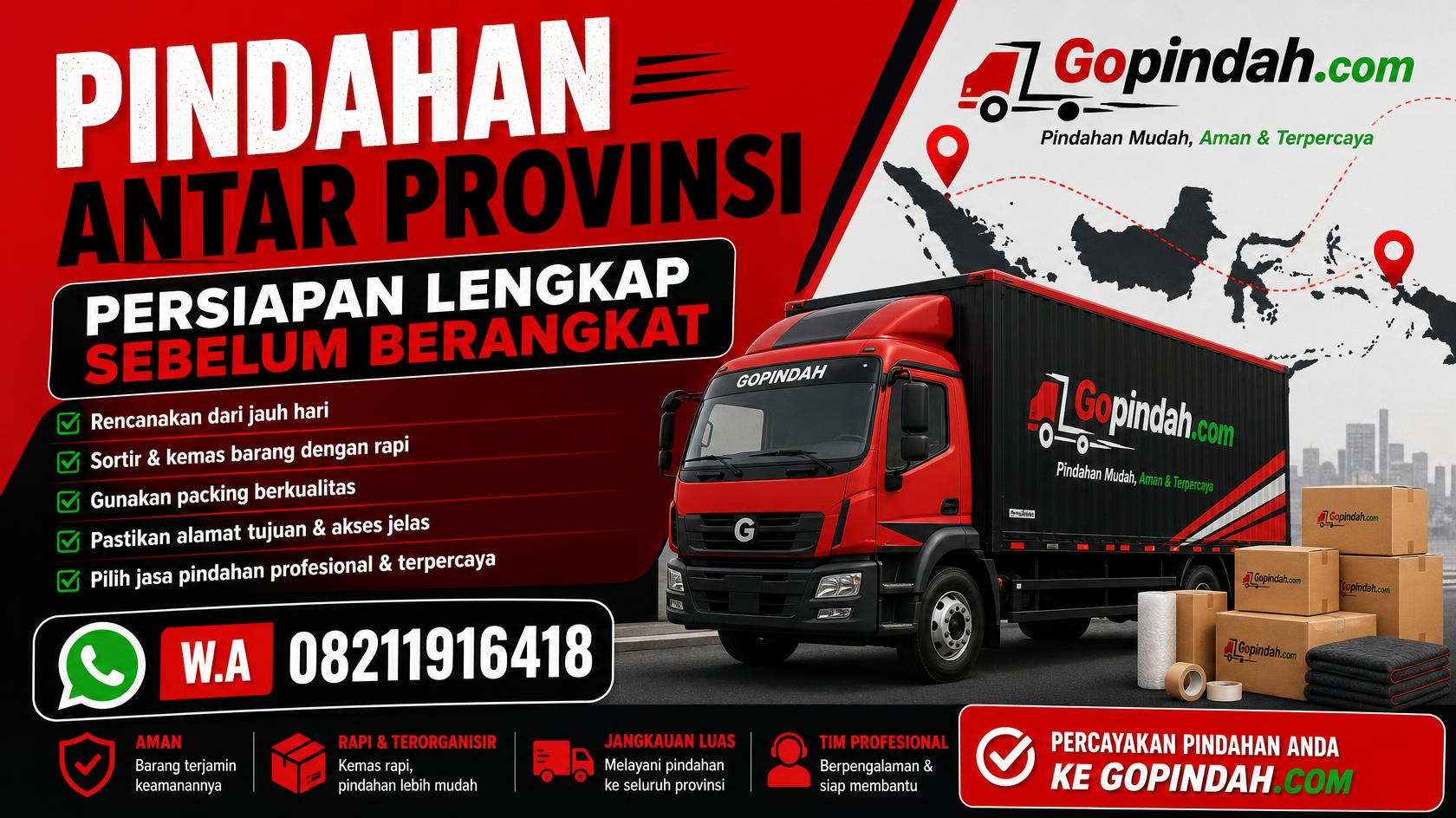 Pindahan Antar Provinsi Persiapan Lengkap Sebelum Berangkat